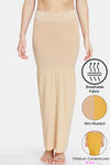 Zivame All Day Flared Mermaid Reversible Saree Shapewear - Skin Mustard — thumbnail 1
